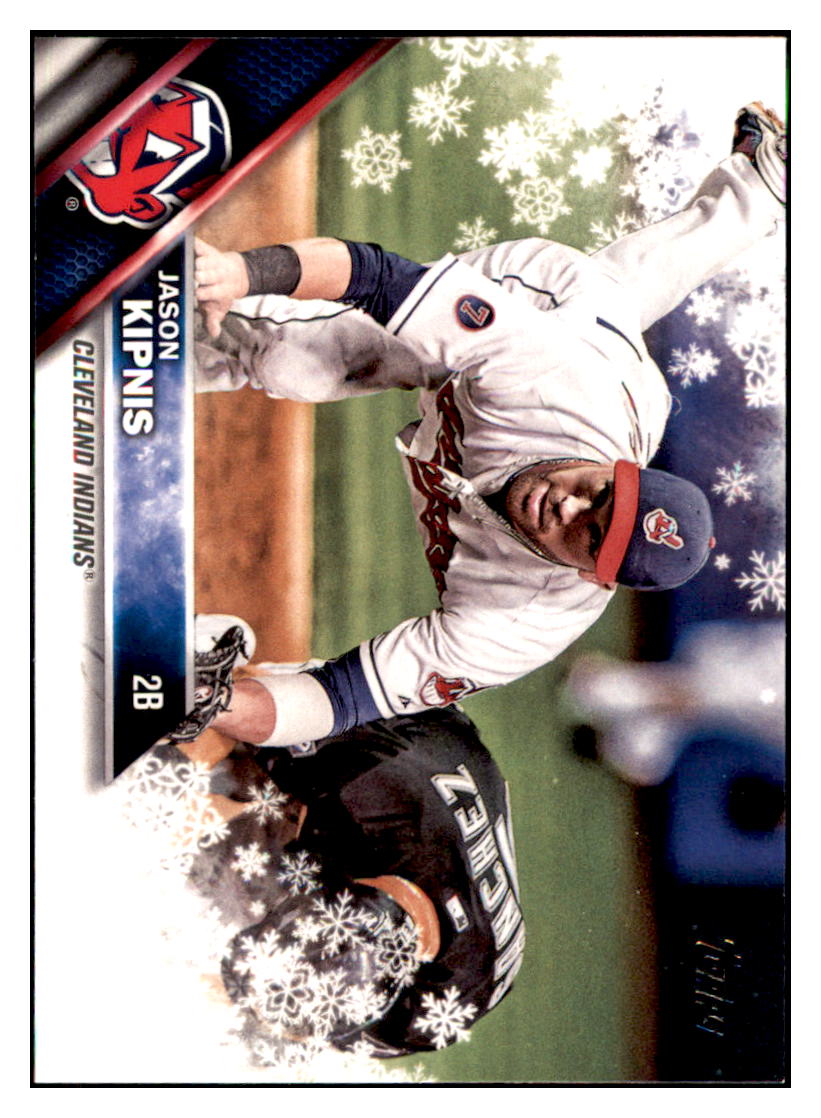 2016 Topps Holiday Jason Kipnis Cleveland Indians #HMW98 Baseball card MATV2_1a simple Xclusive Collectibles