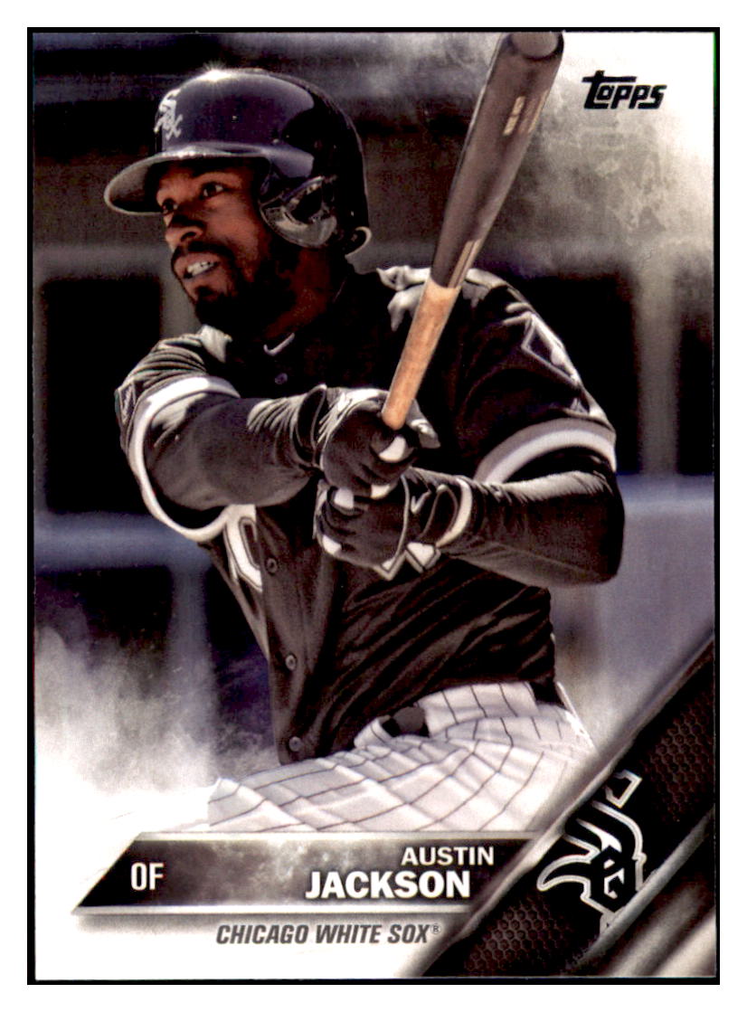 2016 Topps Update Austin Jackson  Chicago White Sox #US231 Baseball card   MATV2 simple Xclusive Collectibles