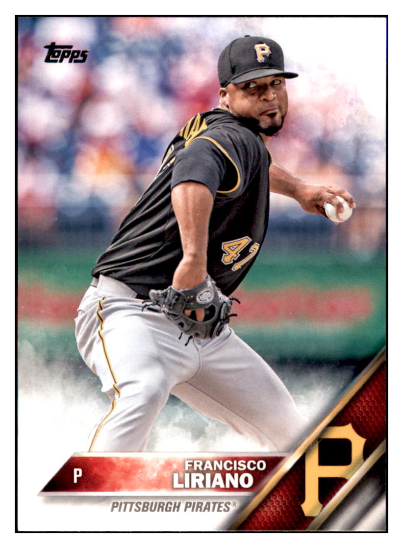 2016 Topps Francisco Liriano  Pittsburgh Pirates #138 Baseball card   MATV2 simple Xclusive Collectibles