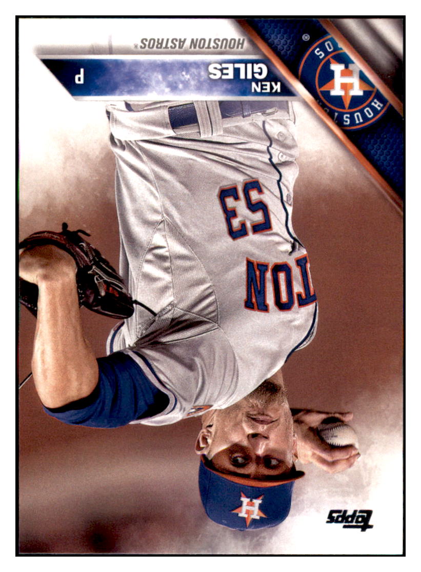 2016 Topps Ken Giles Houston Astros #622 Baseball card MATV2 simple Xclusive Collectibles