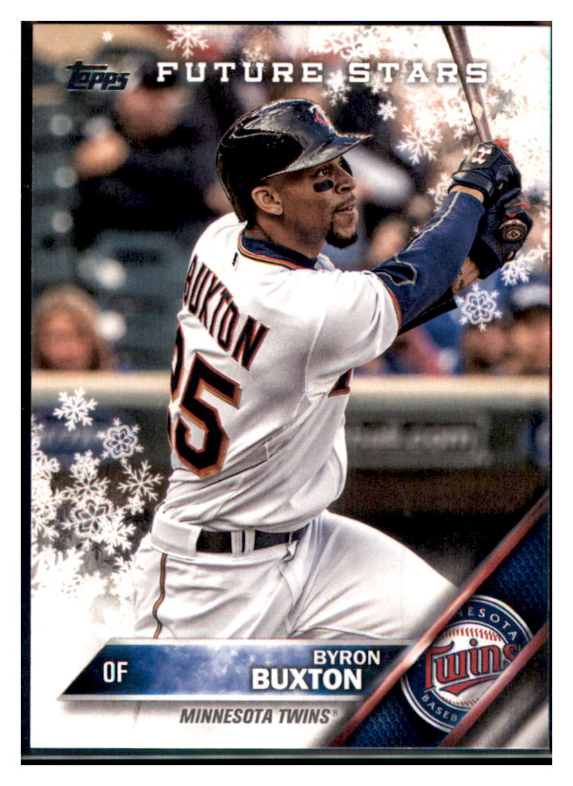 2016 Topps Byron Buxton  Minnesota Twins #528 Baseball card   MATV2 simple Xclusive Collectibles