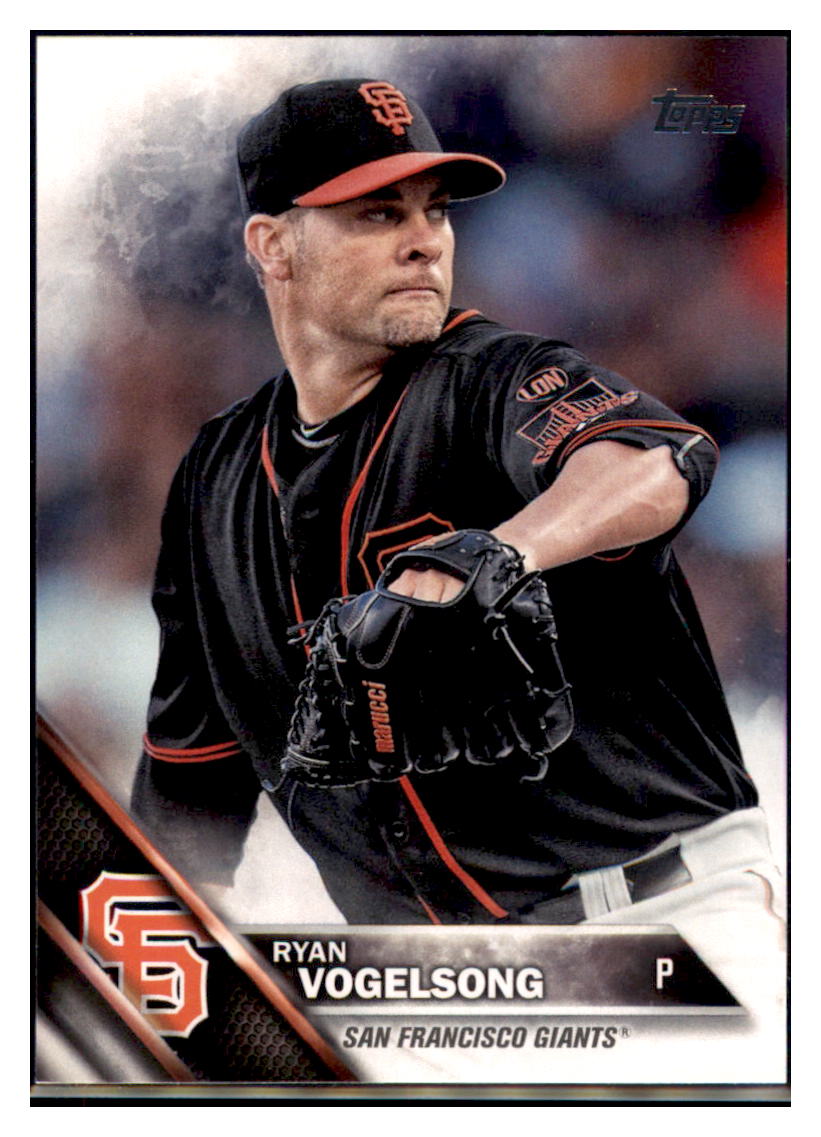 2016 Topps Ryan Vogelsong San Francisco Giants #230 Baseball
card MATV2 simple Xclusive Collectibles