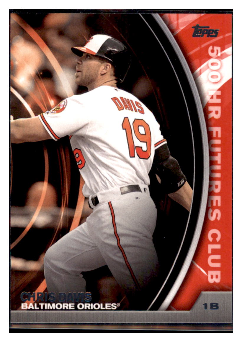 2016 Topps Update Chris Davis  Baltimore Orioles #500-16 Baseball
  card   MATV2 simple Xclusive Collectibles