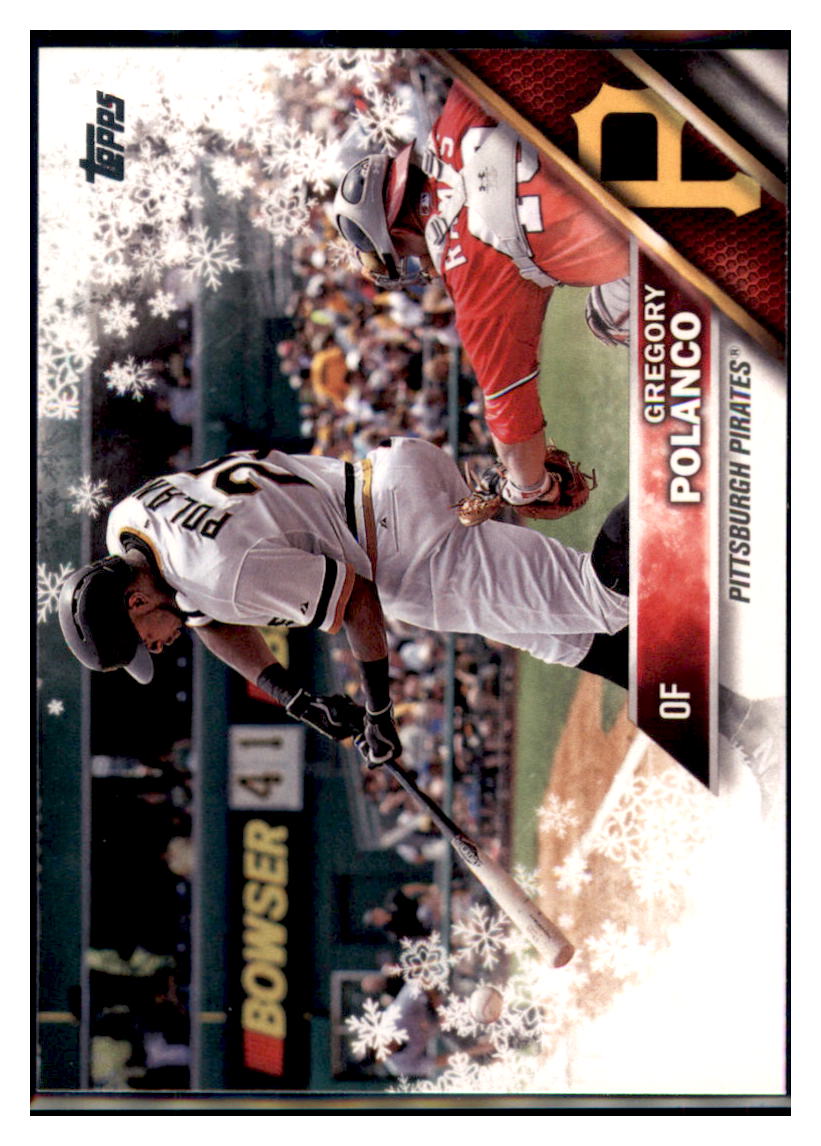 2016 Topps Holiday Gregory Polanco  Pittsburgh Pirates #HMW125 Baseball
  card   MATV2_1a simple Xclusive Collectibles