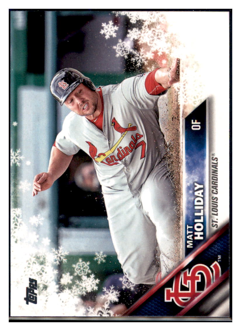 2016 Topps Holiday Matt Holliday St. Louis Cardinals #HMW16 Baseball
card MATV2 simple Xclusive Collectibles