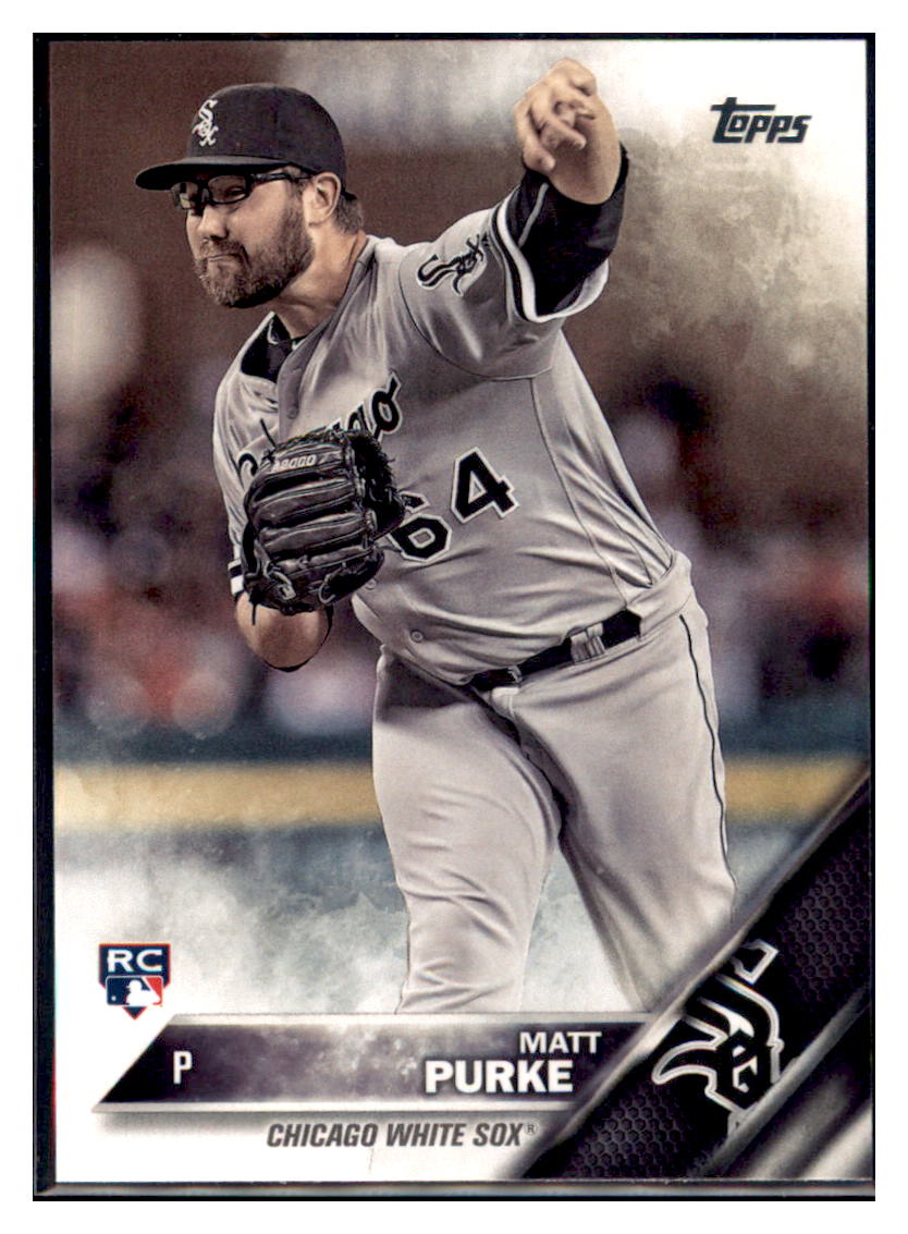 2016 Topps Update Matt Purke Chicago White Sox #US103 Baseball card MATV2_1a simple Xclusive Collectibles
