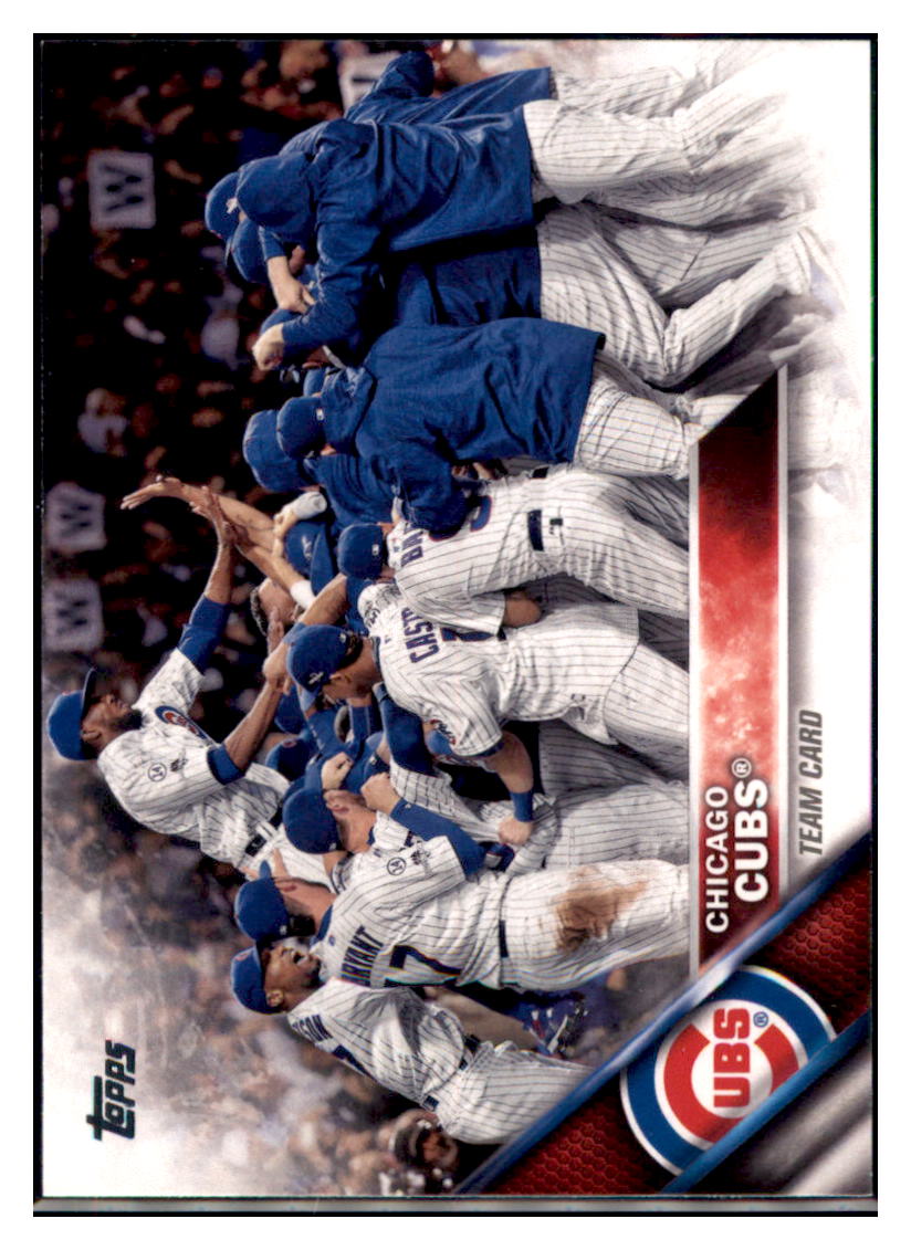 2016 Topps Chicago Cubs, TC Chicago Cubs #474 Baseball card MATV2 simple Xclusive Collectibles