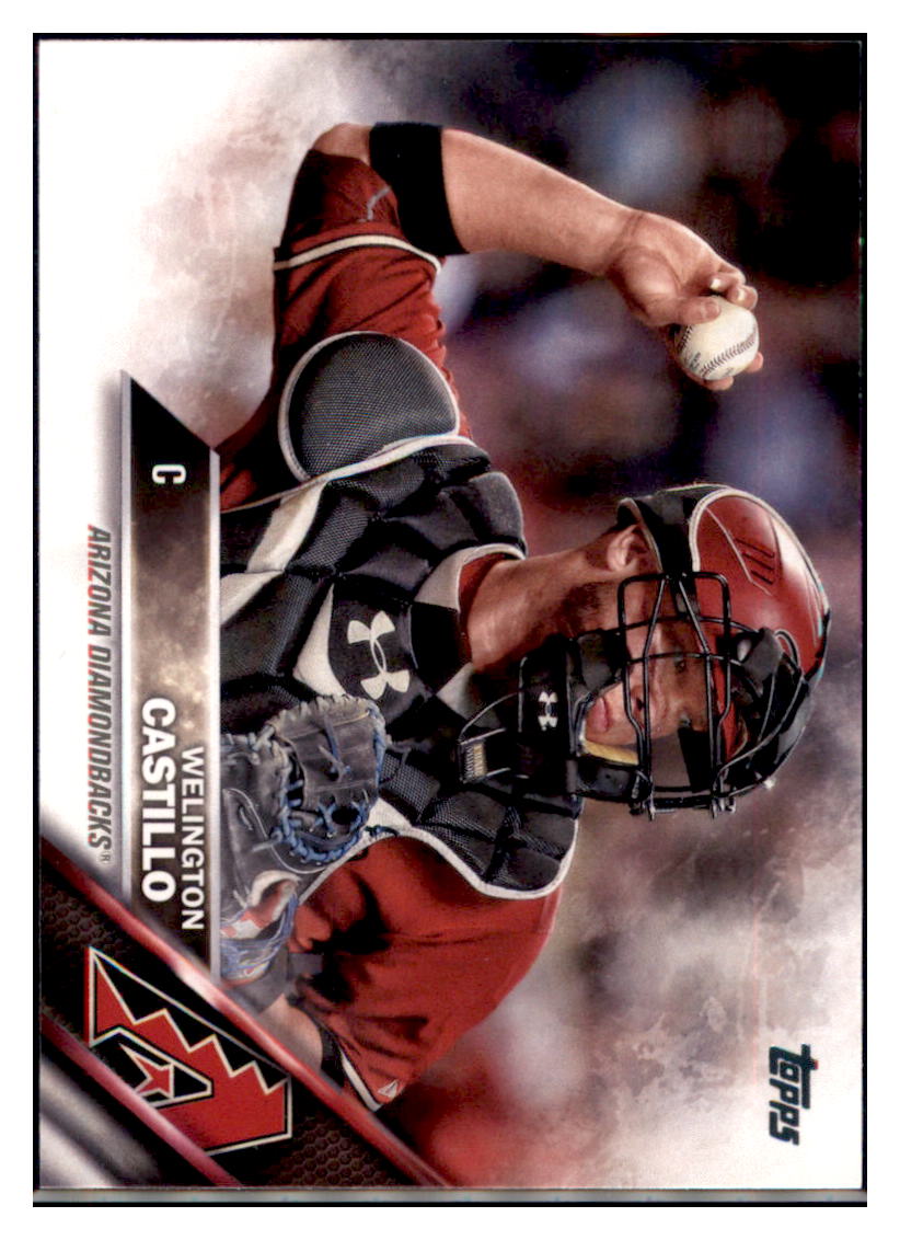 2016 Topps Welington Castillo Arizona Diamondbacks #628 Baseball
card MATV2 simple Xclusive Collectibles