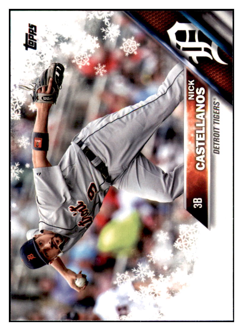 2016 Topps Nick Castellanos Detroit Tigers #253 Baseball card MATV2 simple Xclusive Collectibles