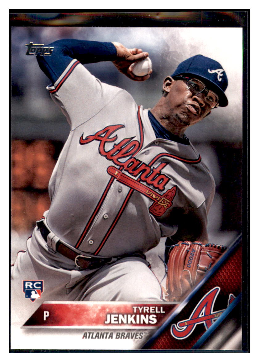 2016 Topps Update Tyrell Jenkins  Atlanta Braves #US88 Baseball card   MATV2 simple Xclusive Collectibles
