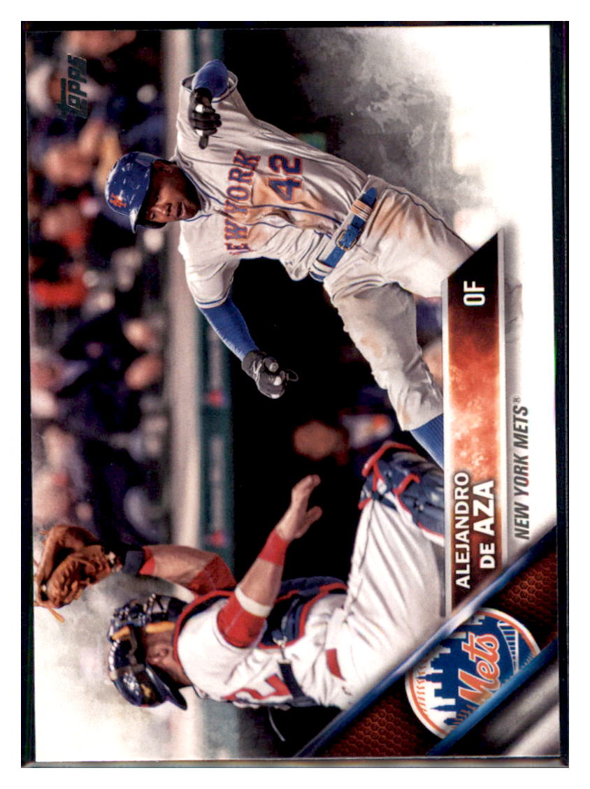 2016 Topps Update Alejandro de Aza  New York Mets #US238 Baseball card   MATV2 simple Xclusive Collectibles
