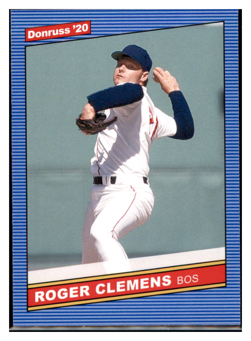 2020 Donruss Roger Clemens  Boston Red Sox #220 Baseball card   MATV2 simple Xclusive Collectibles