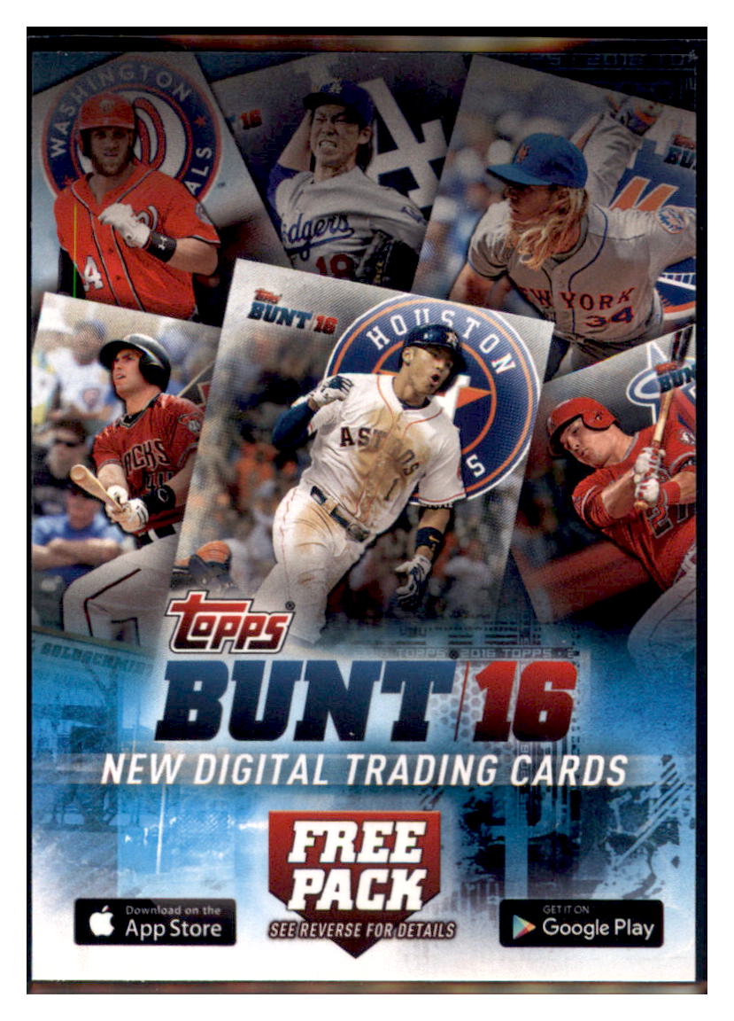 2016 Topps Bunt Carlos Correa Houston Astros #157 Baseball card MATV2_1a simple Xclusive Collectibles