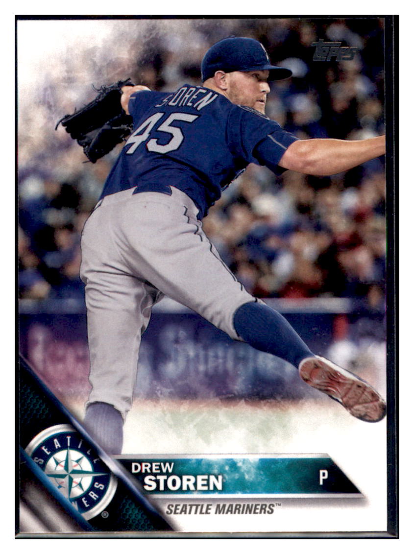 2016 Topps Update Drew Storen  Seattle Mariners #US243 Baseball card   MATV2 simple Xclusive Collectibles