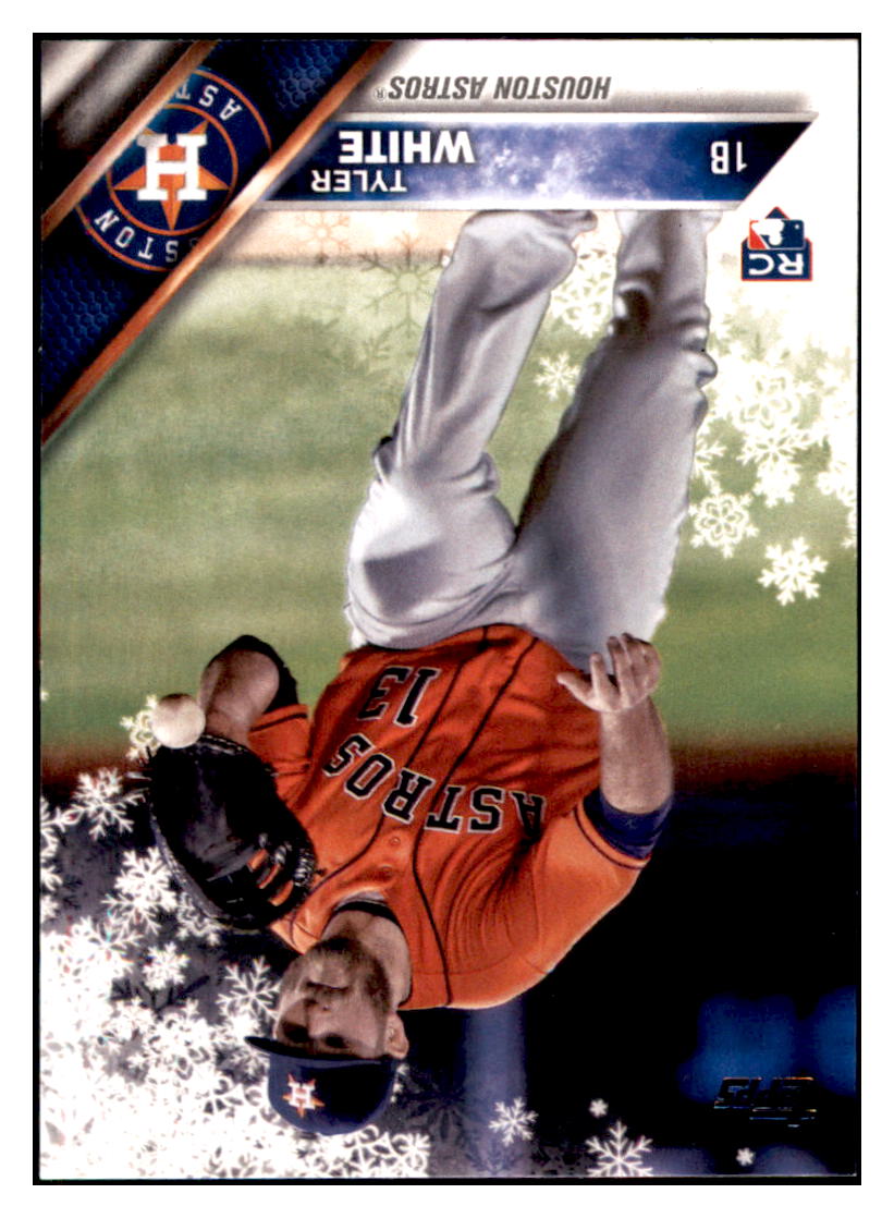 2016 Topps Holiday Tyler White Houston Astros #HMW46 Baseball card MATV2 simple Xclusive Collectibles