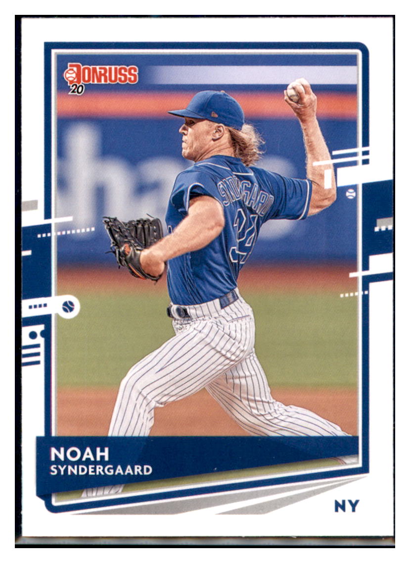 2020 Donruss Noah Syndergaard  New York Mets #173 Baseball card   MATV2 simple Xclusive Collectibles