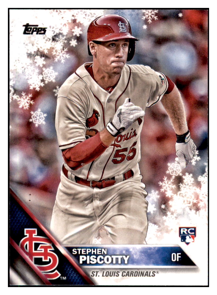 2016 Topps Holiday Stephen Piscotty  St. Louis Cardinals #HMW138 Baseball
  card   MATV2_1a simple Xclusive Collectibles