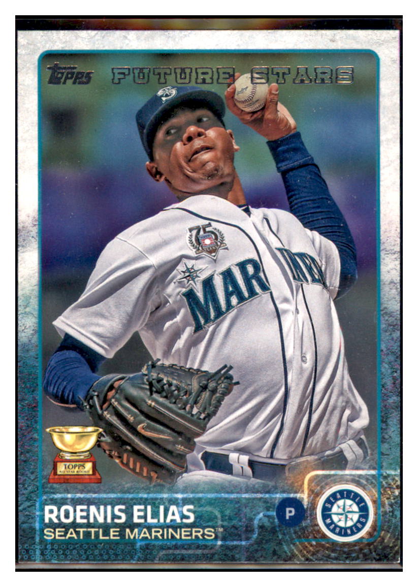 2015 Topps Roenis Elias  Seattle Mariners #634 Baseball card   MATV2 simple Xclusive Collectibles