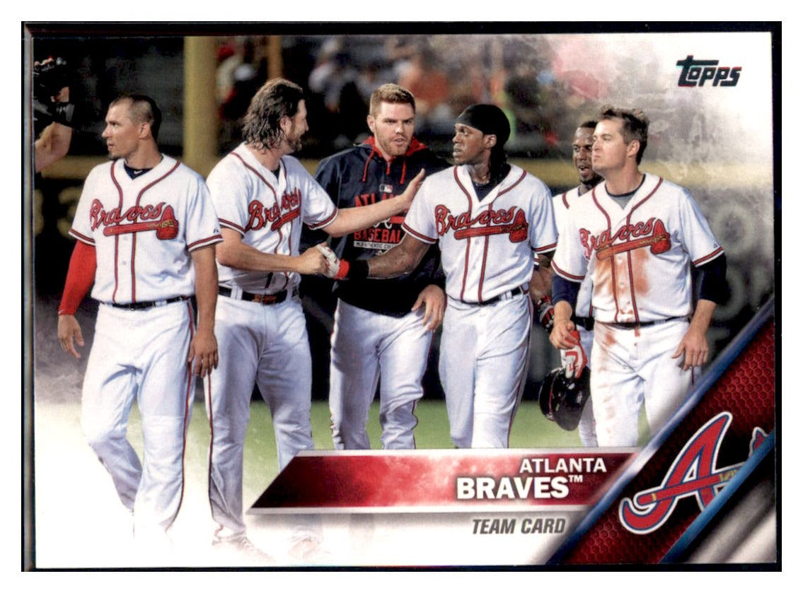 2016 Topps Atlanta Braves TC  Atlanta Braves #248 Baseball card   MATV2 simple Xclusive Collectibles