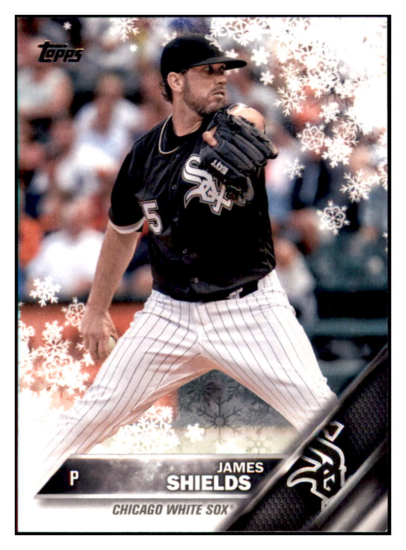 2016 Topps Holiday James Shields  Chicago White Sox #HMW121 Baseball
  card   MATV2_1b simple Xclusive Collectibles