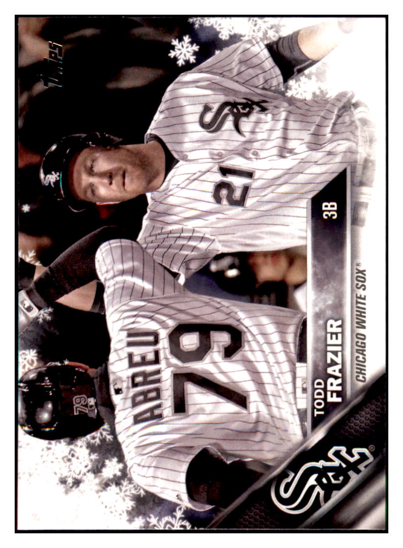 2016 Topps Holiday Todd Frazier  Chicago White Sox #HMW115 Baseball
  card   MATV2_1b simple Xclusive Collectibles