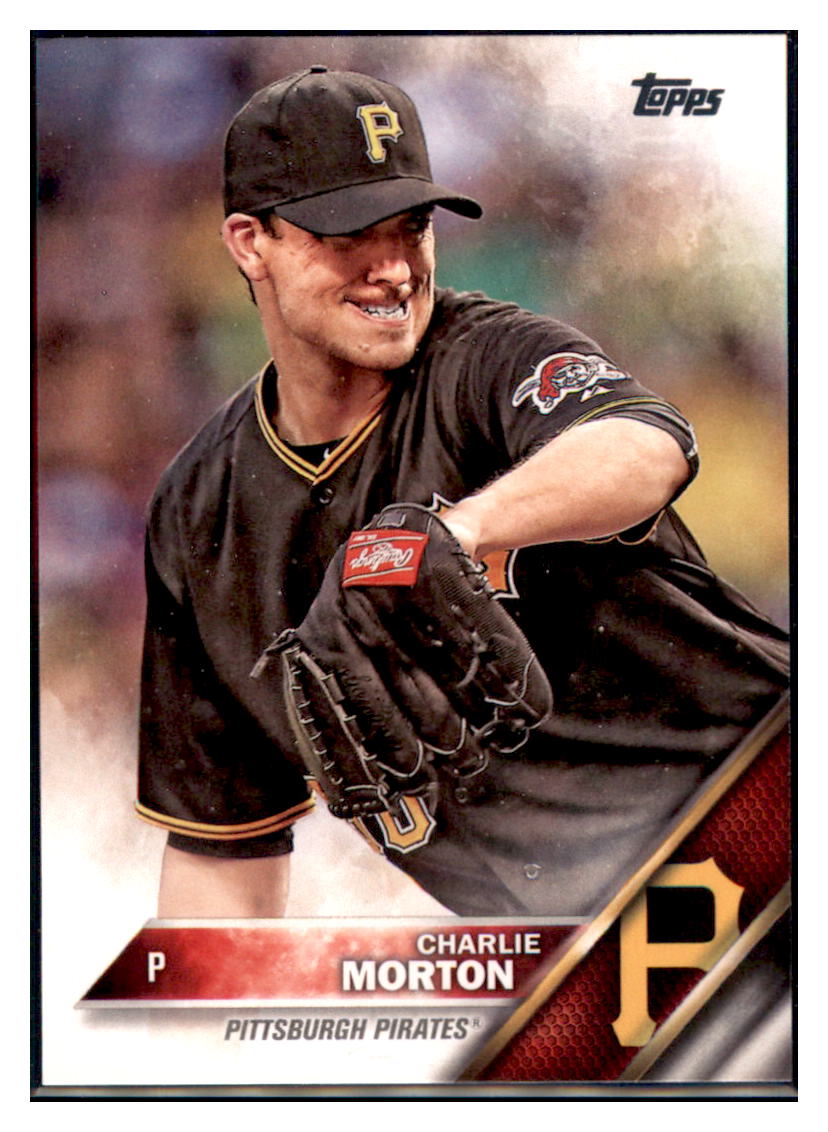 2016 Topps Charlie Morton  Pittsburgh Pirates #169 Baseball card   MATV2 simple Xclusive Collectibles