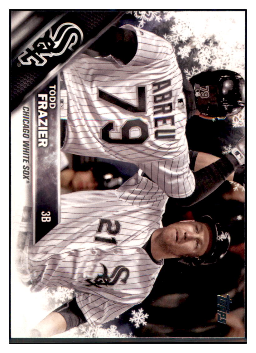 2016 Topps Holiday Todd Frazier Chicago White Sox #HMW115 Baseball
card MATV2_1a simple Xclusive Collectibles