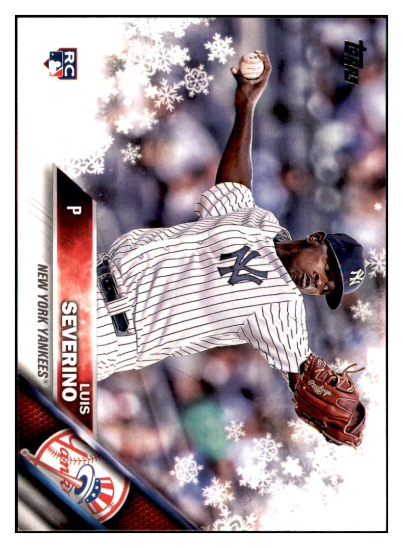 2016 Topps Luis Severino New York Yankees #265 Baseball card MATV2_1a simple Xclusive Collectibles