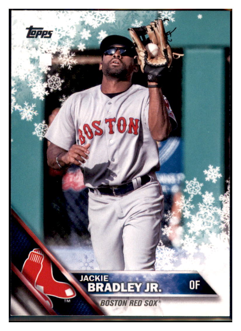 2016 Topps Jackie Bradley Jr. Boston Red Sox #425 Baseball card MATV2