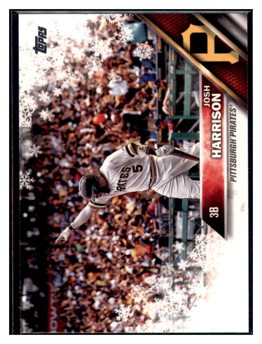 2016 Topps Holiday Josh Harrison  Pittsburgh Pirates #HMW137 Baseball
  card   MATV2_1a simple Xclusive Collectibles
