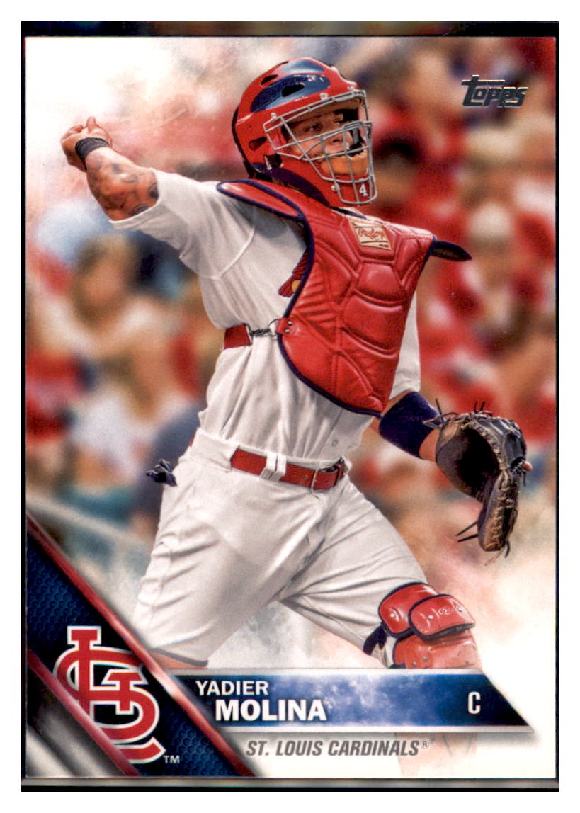 2016 Topps Yadier Molina St. Louis Cardinals #134 Baseball card MATV2 simple Xclusive Collectibles