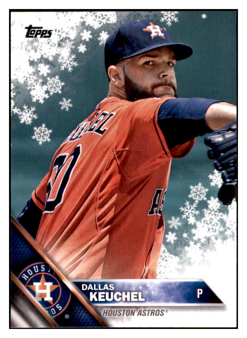 2016 Topps Dallas Keuchel Houston Astros #550a Baseball card MATV2 simple Xclusive Collectibles