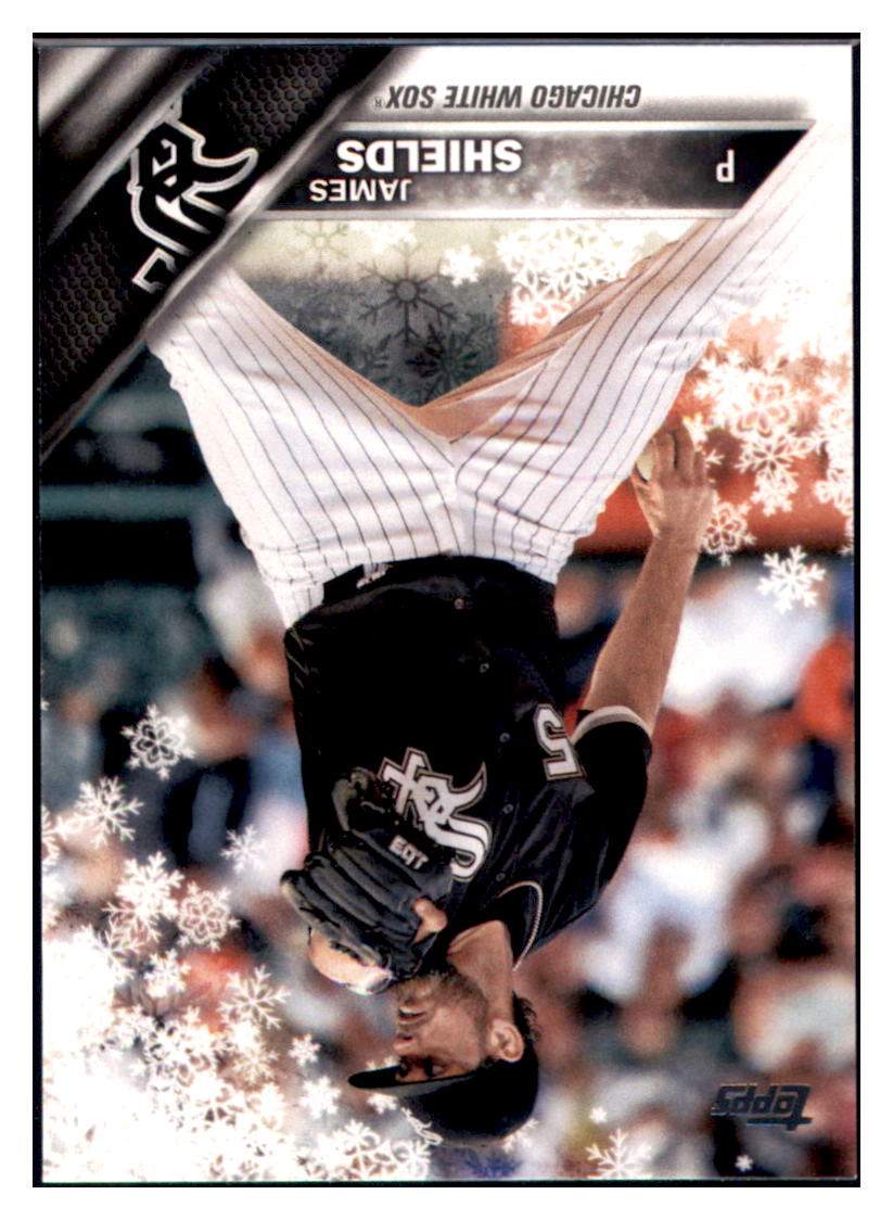 2016 Topps Holiday James Shields  Chicago White Sox #HMW121 Baseball
  card   MATV2_1a simple Xclusive Collectibles