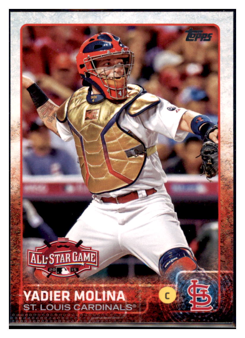 2015 Topps Update Yadier Molina All Star #US214b Baseball card   MATV2 simple Xclusive Collectibles   