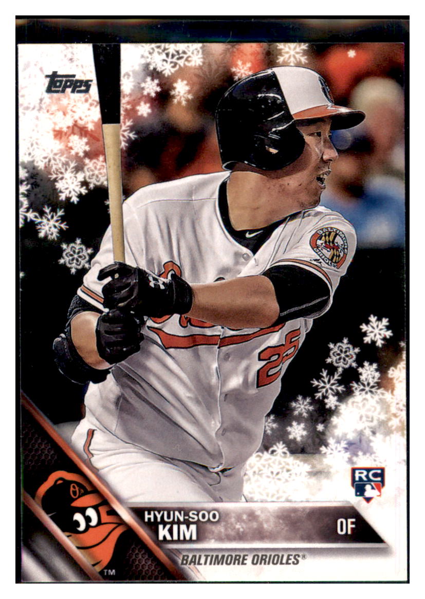 2016 Topps Update Hyun-Soo Kim  Baltimore Orioles #US182 Baseball card   MATV2 simple Xclusive Collectibles