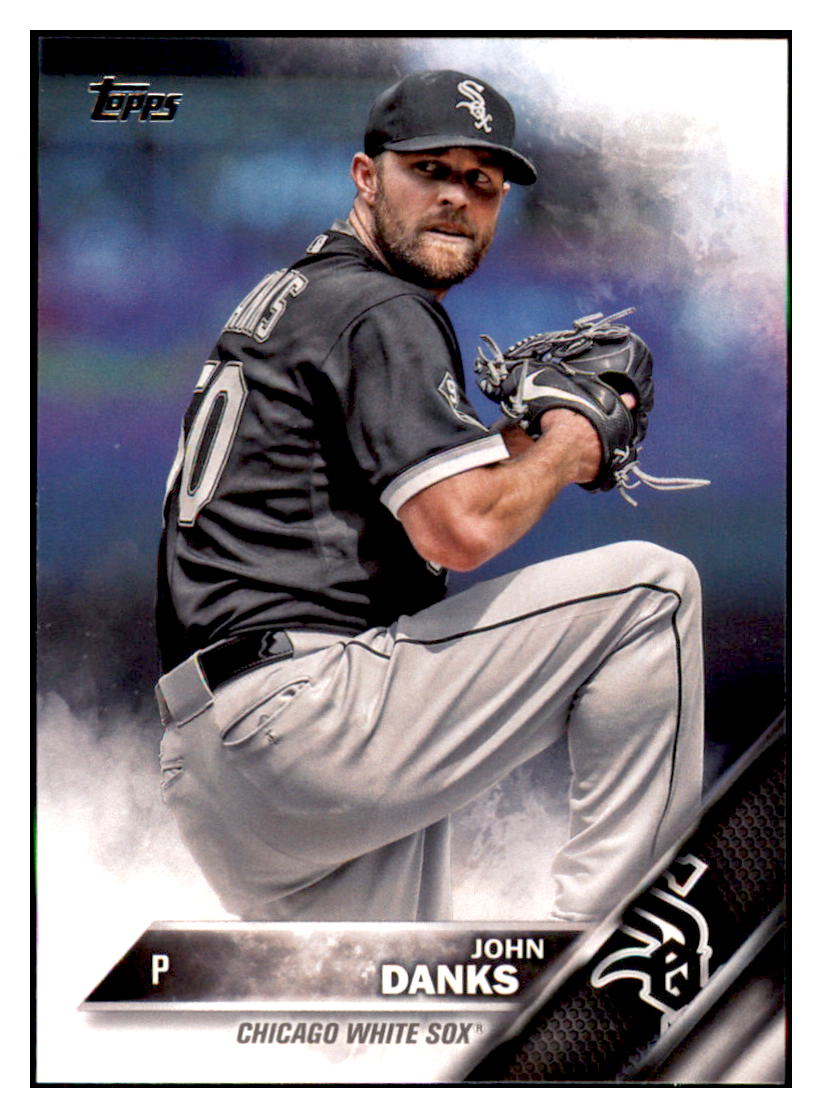 2016 Topps John Danks  Chicago White Sox #71 Baseball card   MATV3 simple Xclusive Collectibles
