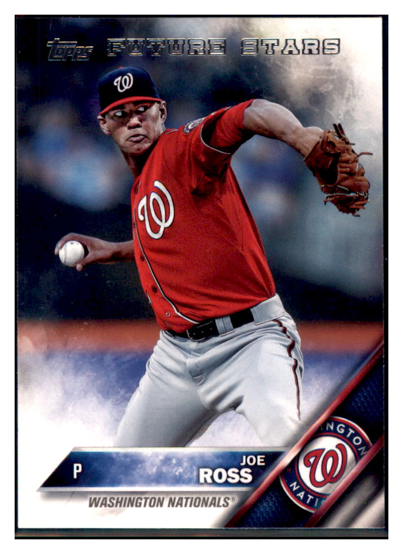 2016 Topps Washington Nationals Joe
Ross Washington Nationals #WN-6
Baseball card MATV3 simple Xclusive Collectibles