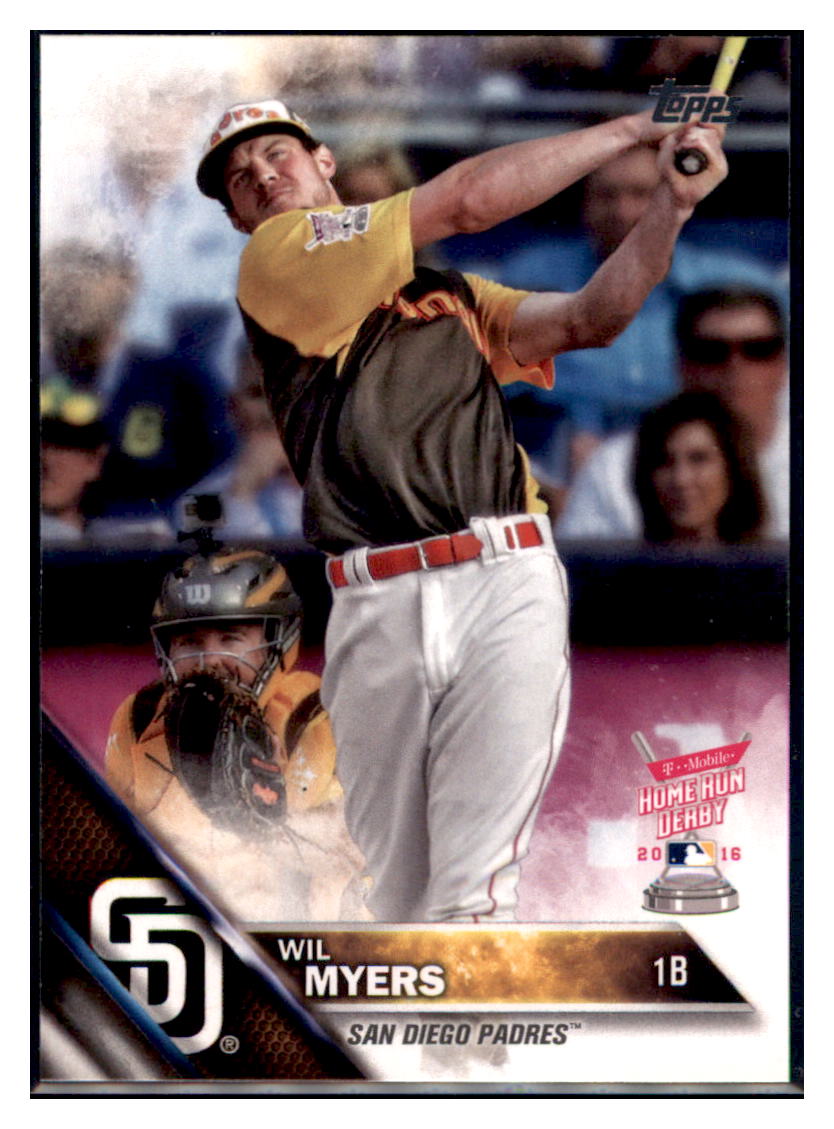 2016 Topps Update Wil Myers San Diego Padres #US268 Baseball card MATV3 simple Xclusive Collectibles