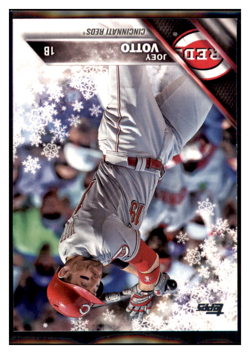 2016 Topps Holiday Joey Votto Cincinnati Reds #HMW192 Baseball card MATV3 simple Xclusive Collectibles