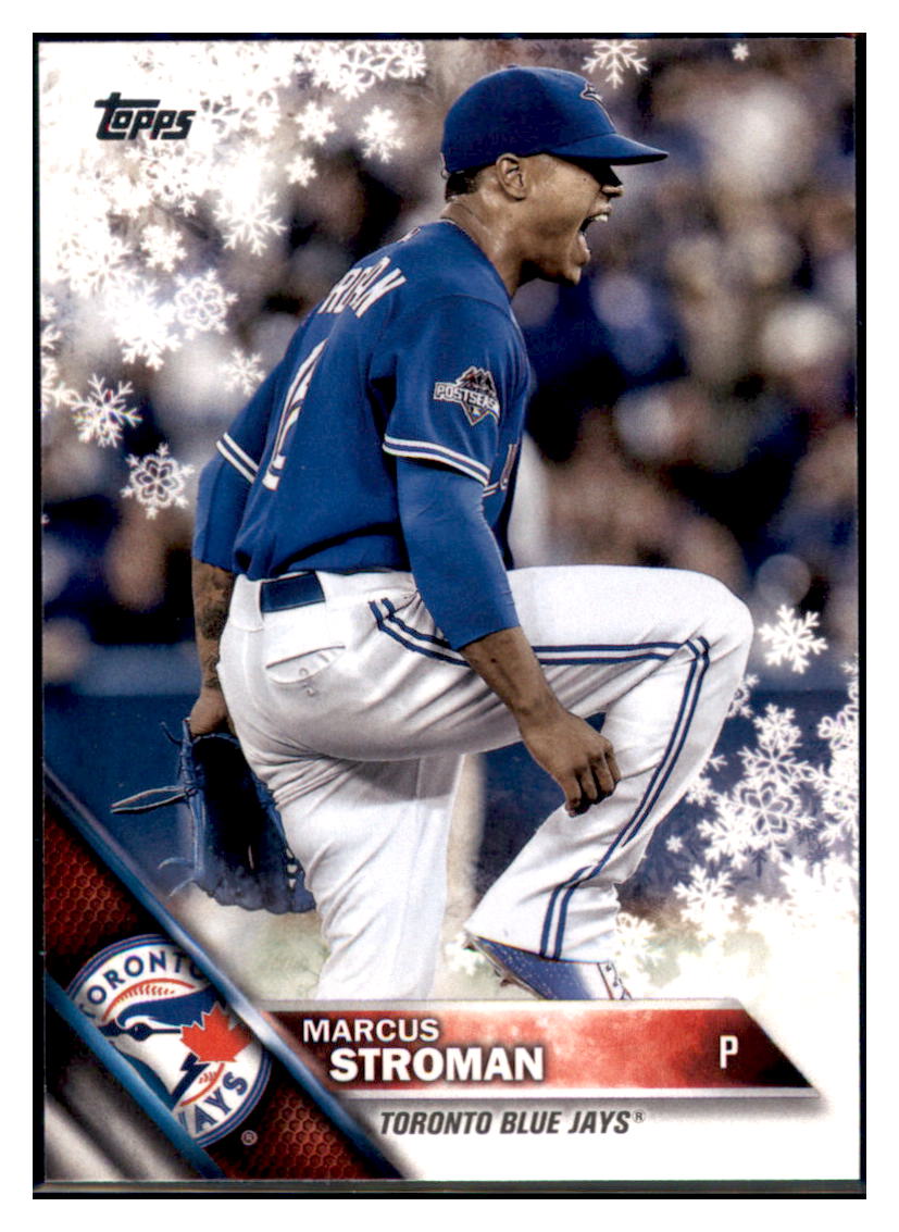 2016 Topps Holiday Marcus Stroman Toronto Blue Jays #479 Baseball card MATV3 simple Xclusive Collectibles