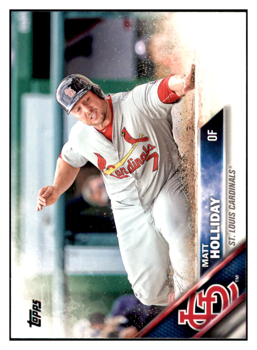 2016 Topps Matt Holliday St. Louis Cardinals #254 Baseball card MATV3 simple Xclusive Collectibles
