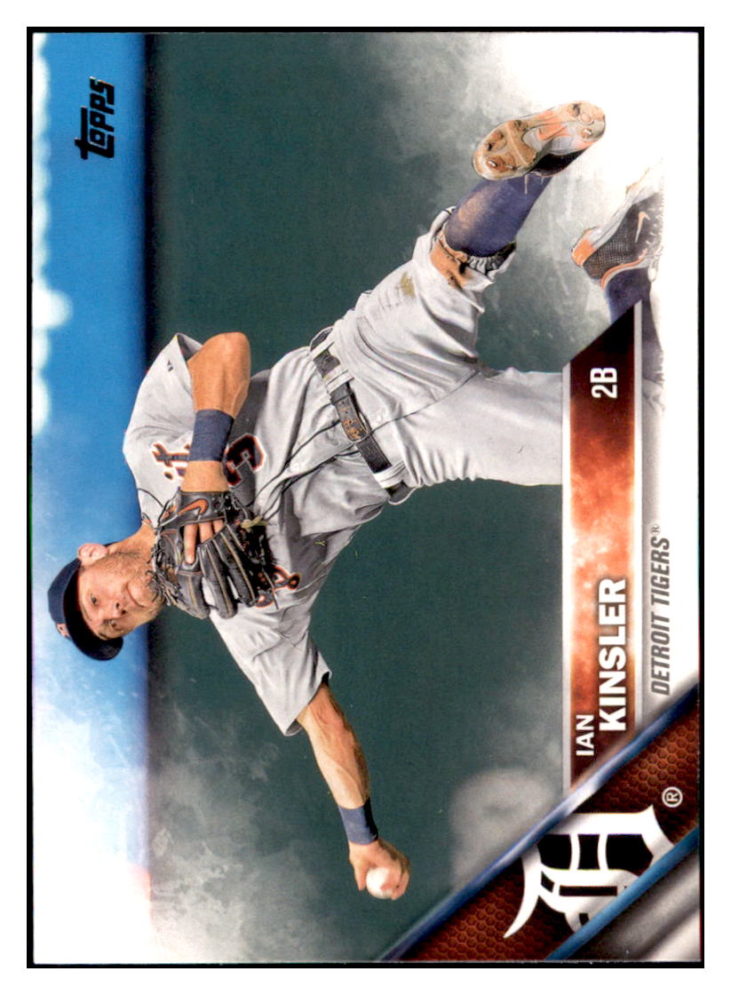 2016 Topps Ian Kinsler Detroit Tigers #275 Baseball card MATV3 simple Xclusive Collectibles