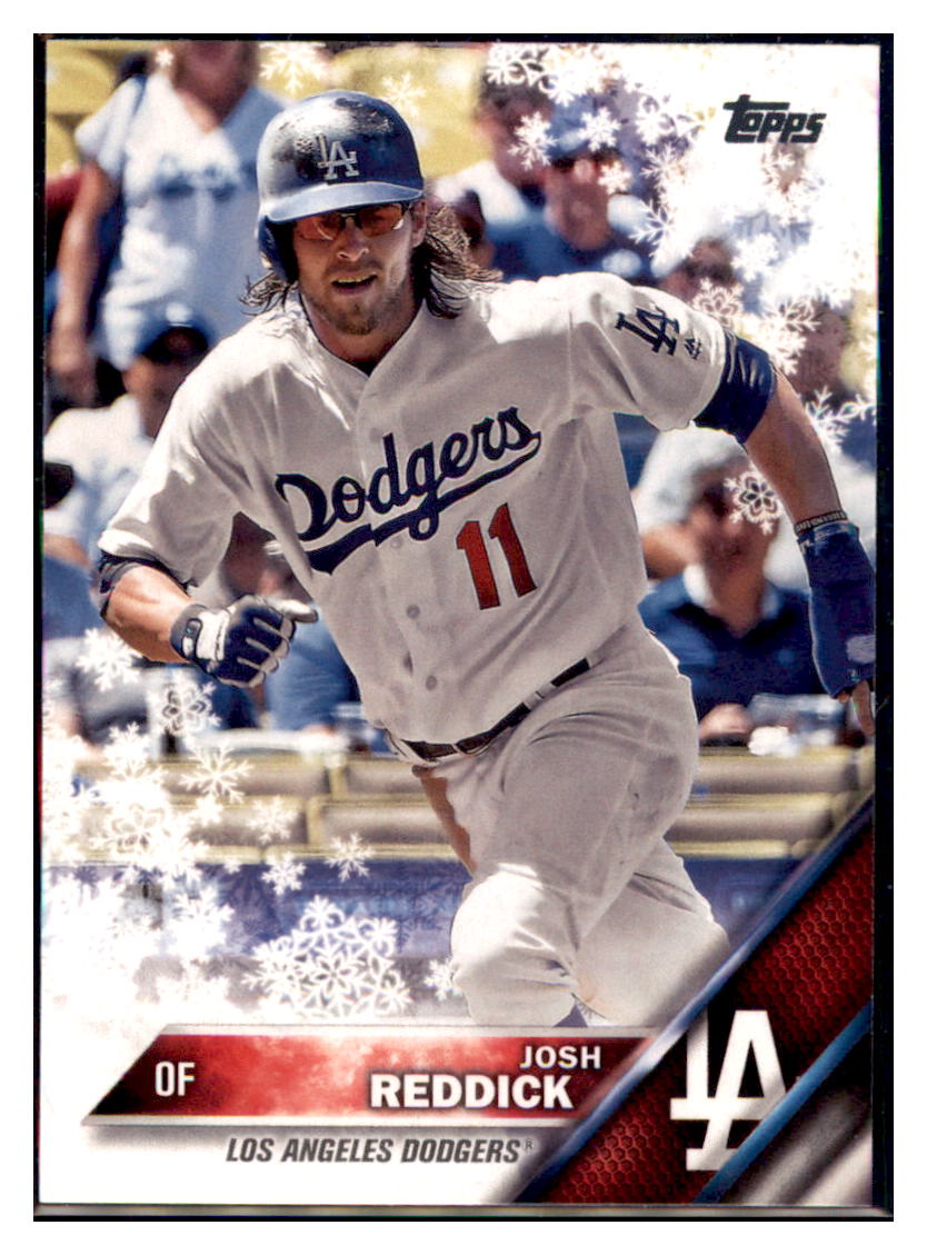 2016 Topps Walmart Holiday Snowflake #HMW123 Josh Reddick - Los Angeles  Dodgers