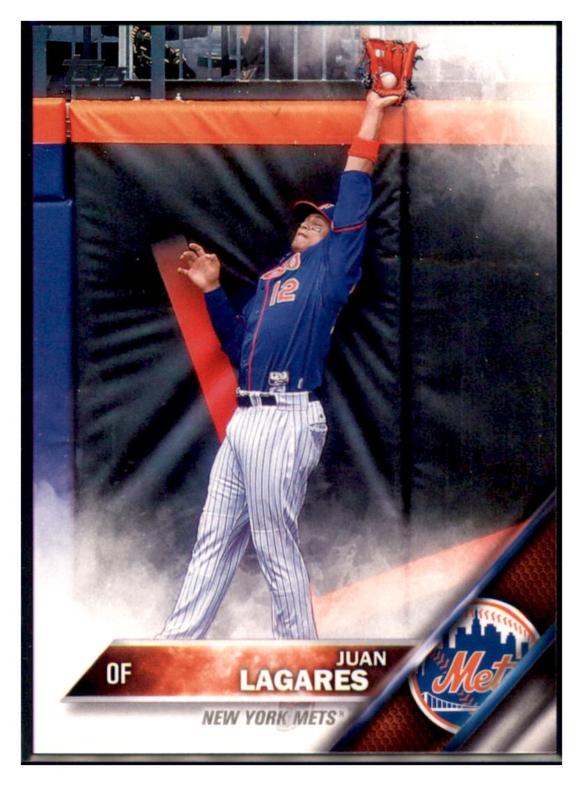 2016 Topps Juan Lagares  New York Mets #236 Baseball card   MATV3 simple Xclusive Collectibles