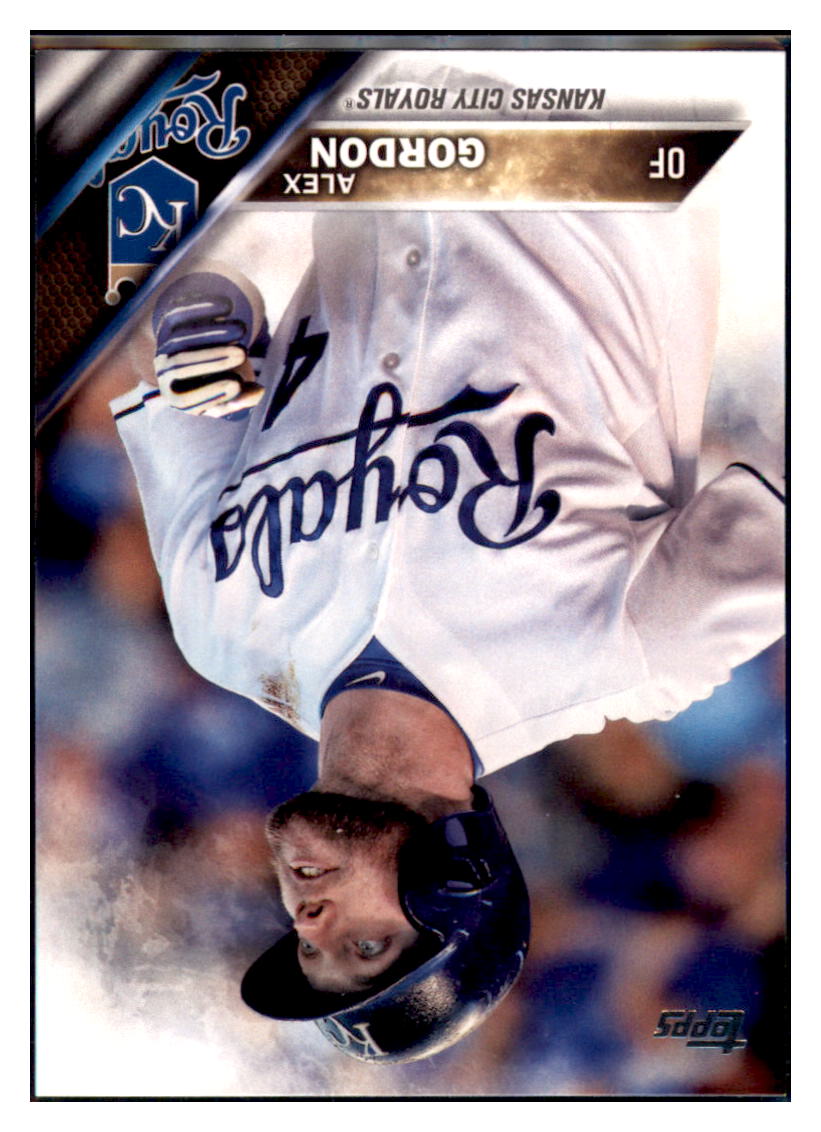 2016 Topps Alex Gordon  Kansas City Royals #206 Baseball card   MATV3 simple Xclusive Collectibles