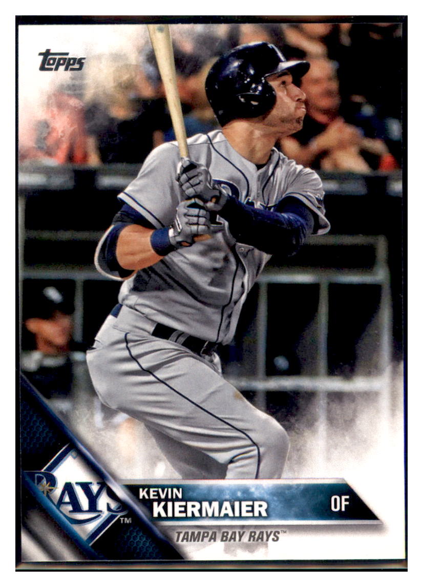 2016 Topps Kevin Kiermaier  Tampa Bay Rays #271 Baseball card   MATV3 simple Xclusive Collectibles