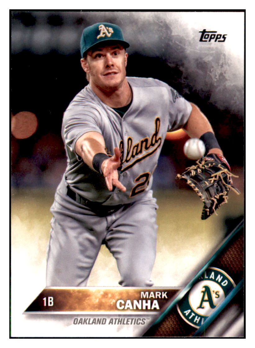 2016 Topps Oakland Athletics Mark
  Canha  Oakland Athletics #OA-13
  Baseball card   MATV3 simple Xclusive Collectibles