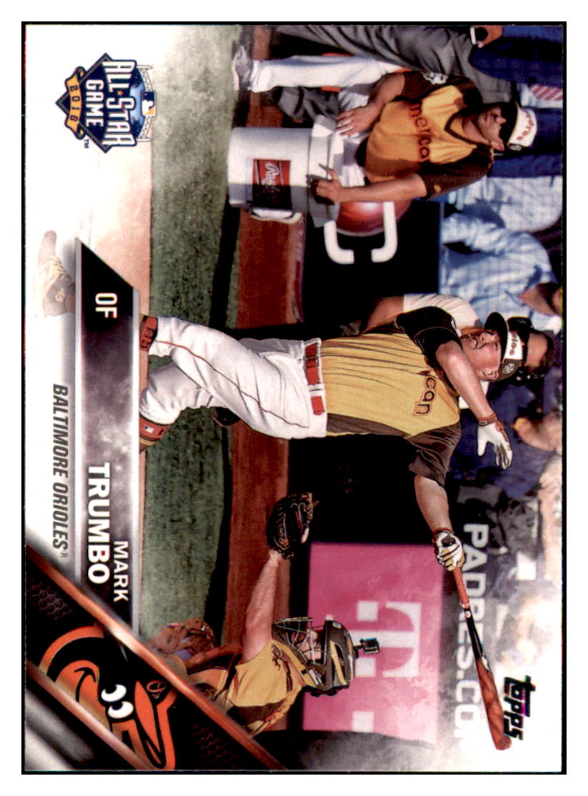 2016 Topps Update Mark Trumbo  Baltimore Orioles #US191 Baseball card   MATV3 simple Xclusive Collectibles