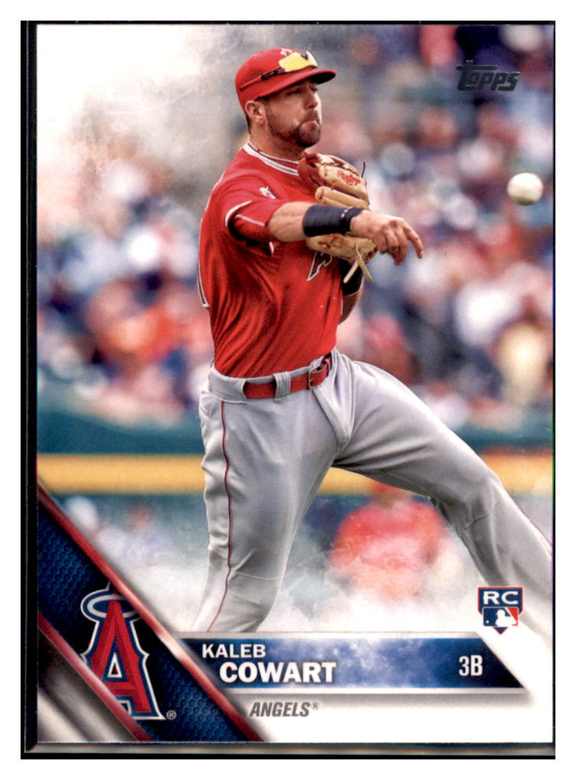 2016 Topps Kaleb Cowart Los Angeles Angels #325 Baseball card MATV3 simple Xclusive Collectibles