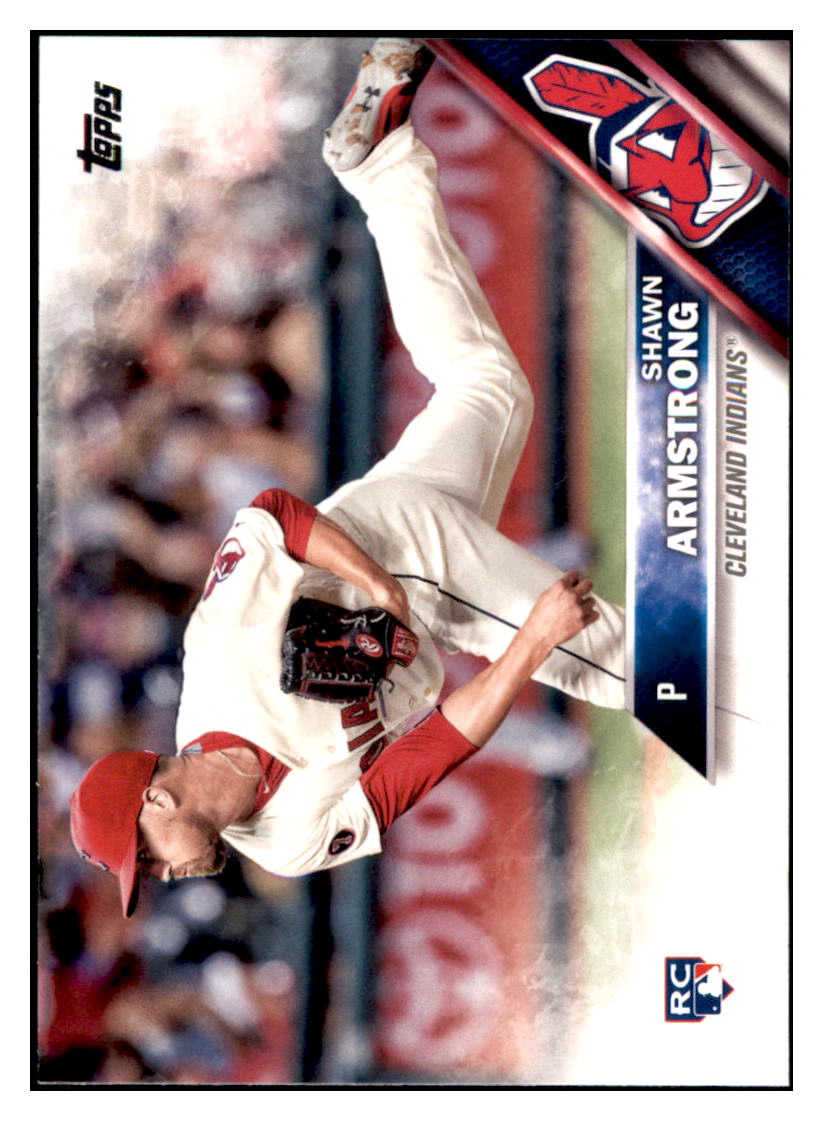 2016 Topps Shawn Armstrong  Cleveland Indians #603 Baseball card   MATV3 simple Xclusive Collectibles   